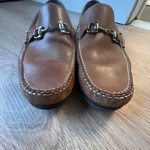 Peter Miller Bit Drivers.  Worn minimally.  British Tan, very comfortable. Peter Millar | Shoes | Peter Miller Bit Drivers Worn  main image 2